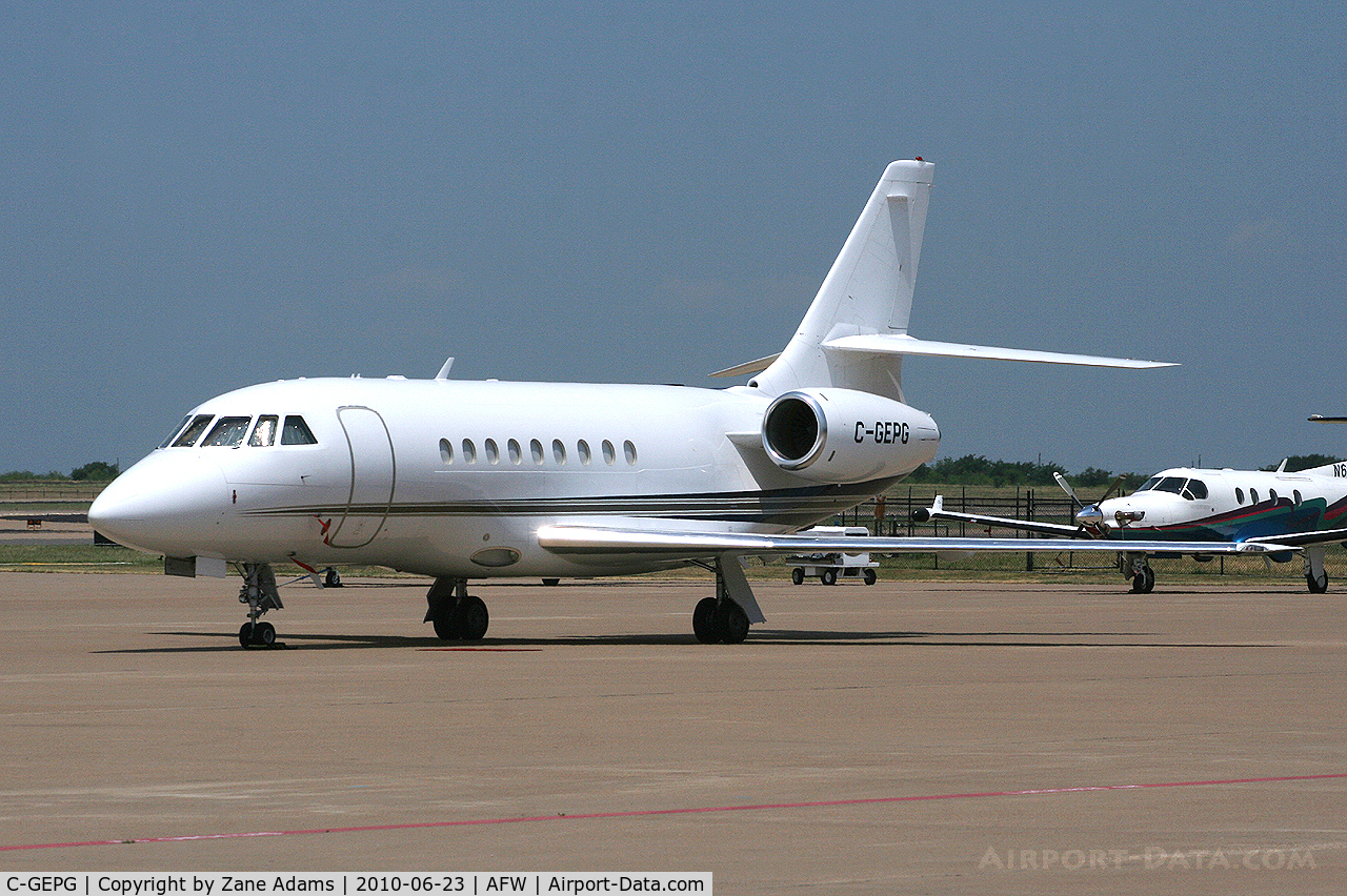 C-GEPG, 2003 Dassault Falcon 2000 C/N 210, At Alliance Airport, Fort Worth, TX
