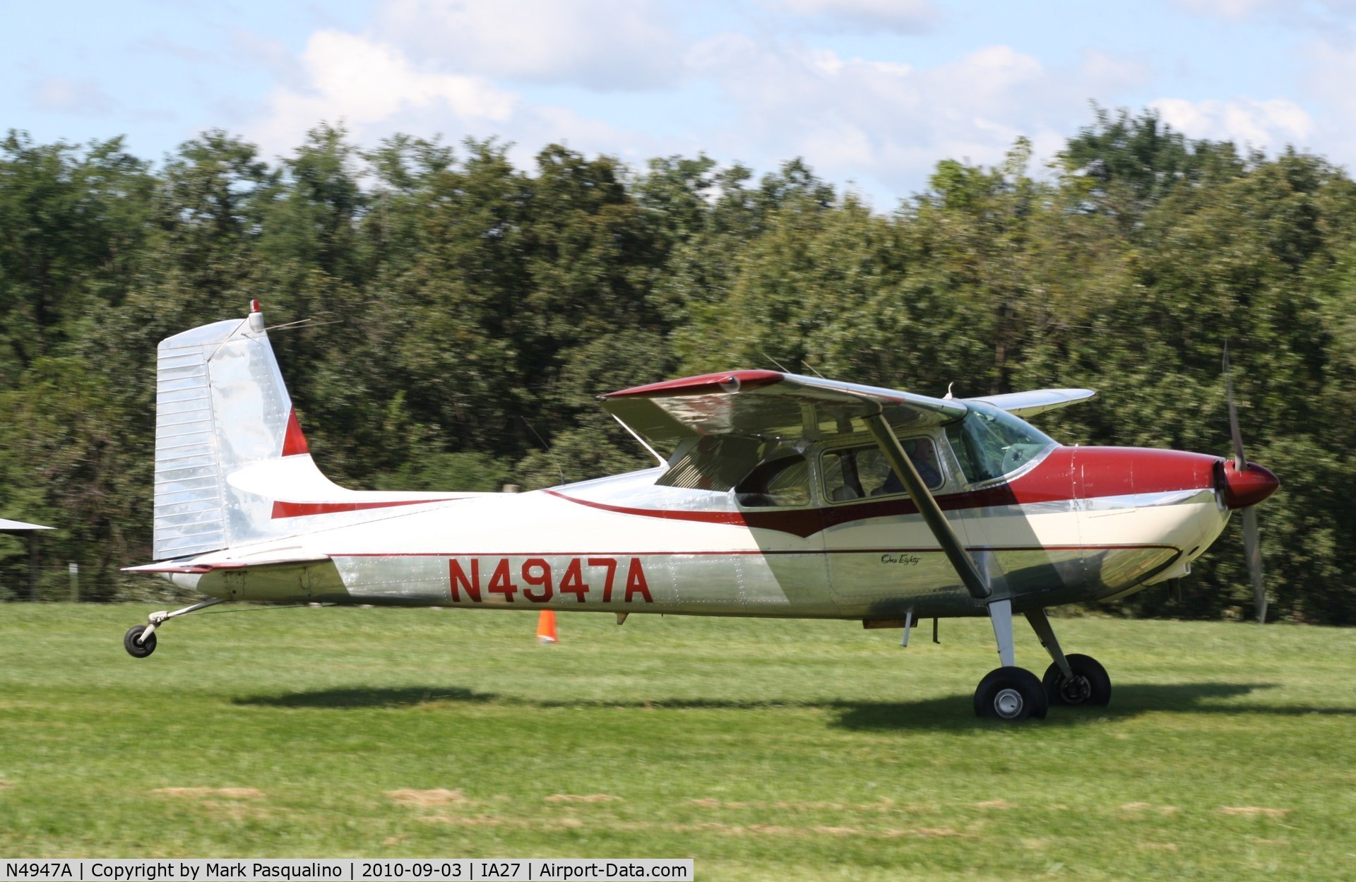 N4947A, 1956 Cessna 180 C/N 32344, Cessna 180