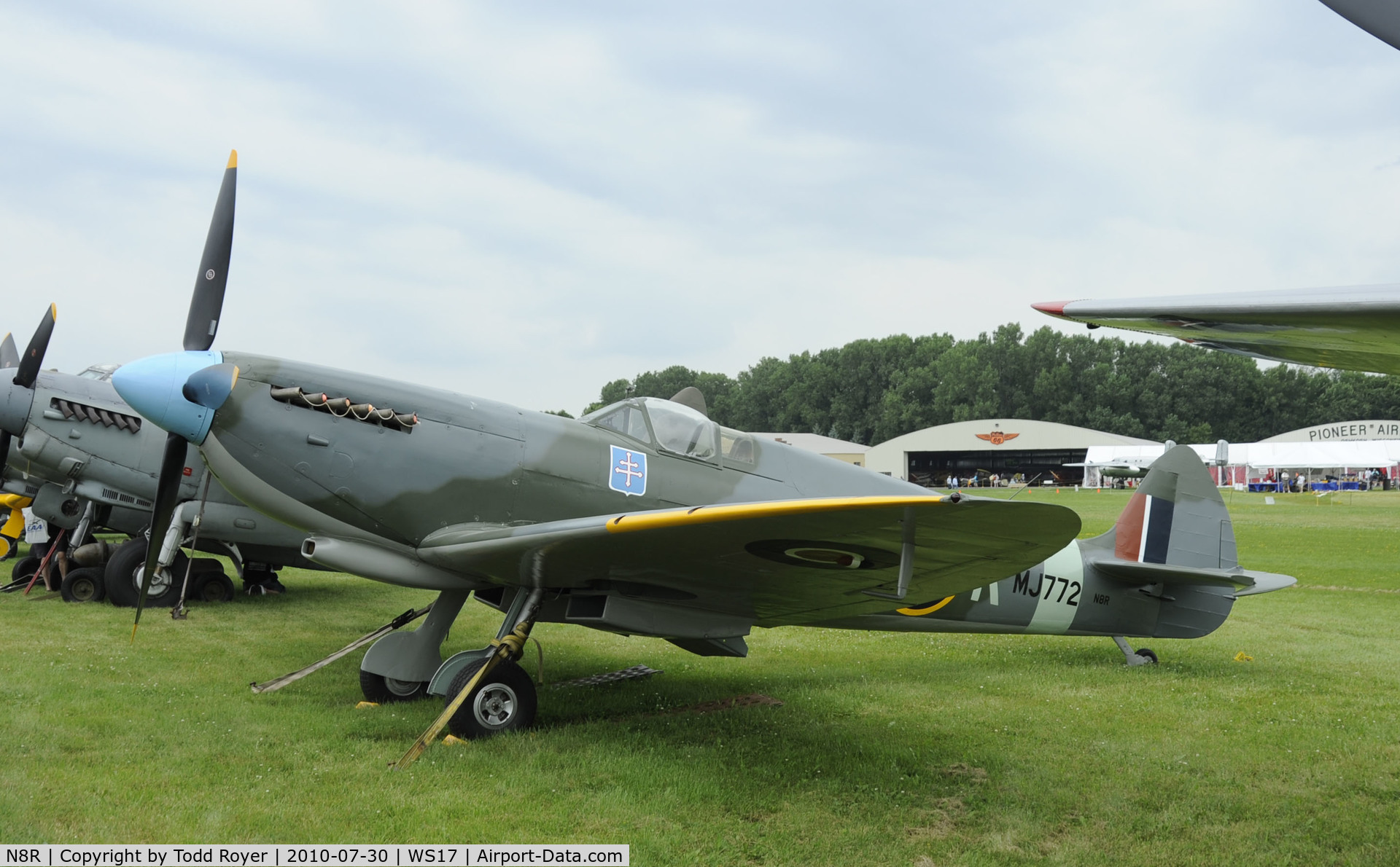 N8R, 1943 Supermarine 361 Spitfire IX C/N CBAF.7269, EAA AIRVENTURE 2010