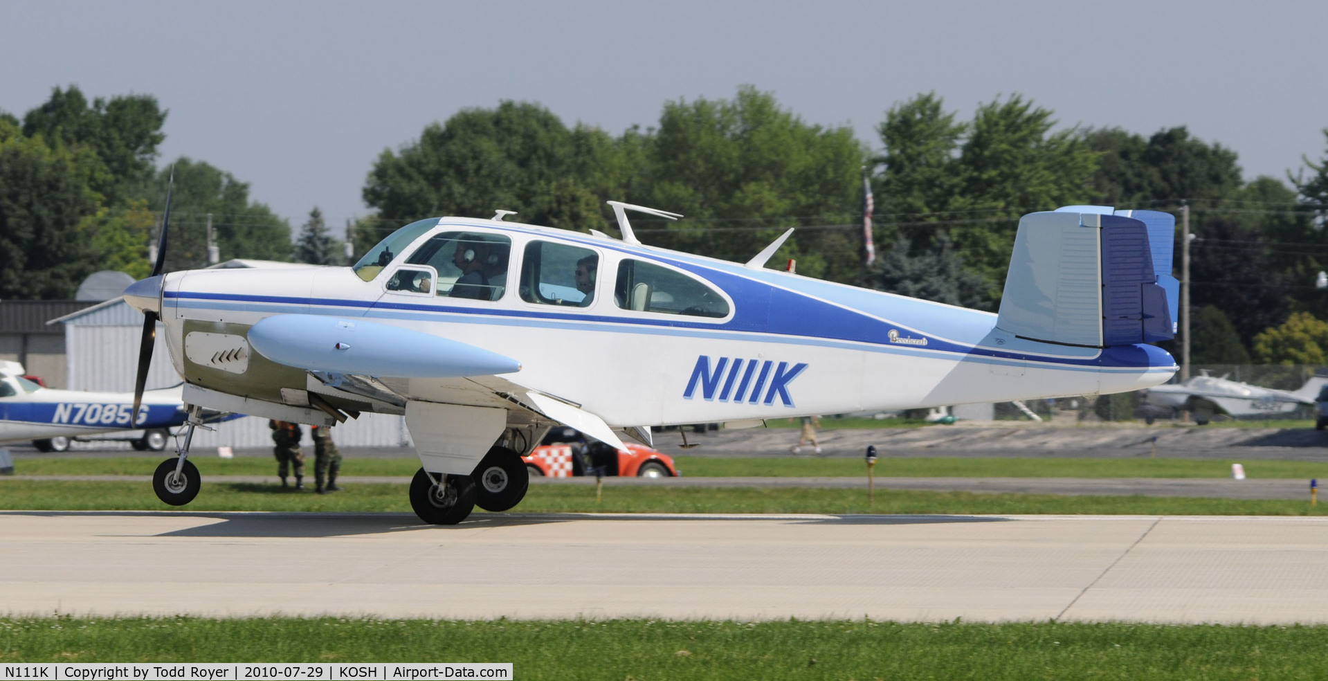 N111K, 1961 Beech N35 Bonanza C/N D-6786, EAA AIRVENTURE 2010