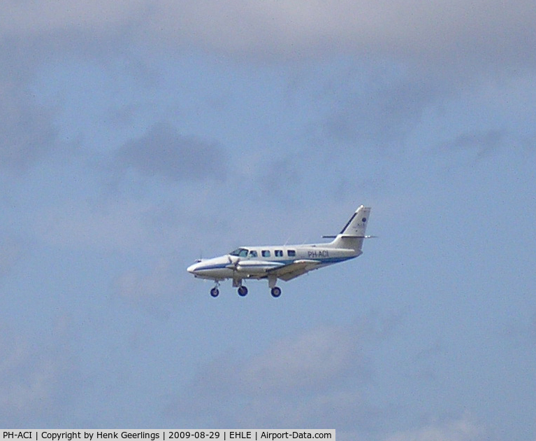 PH-ACI, Cessna T303 Crusader C/N T30300236, Landing at Lelystad Airport