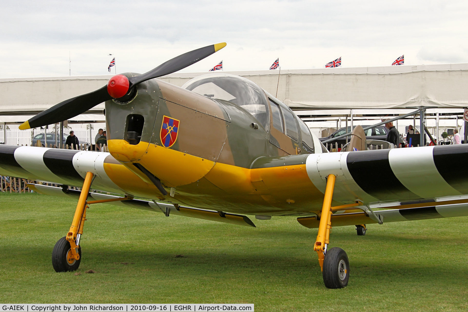 G-AIEK, 1946 Miles M38 Messenger 2A C/N 6339, At Goodwood for the Revival Meeting