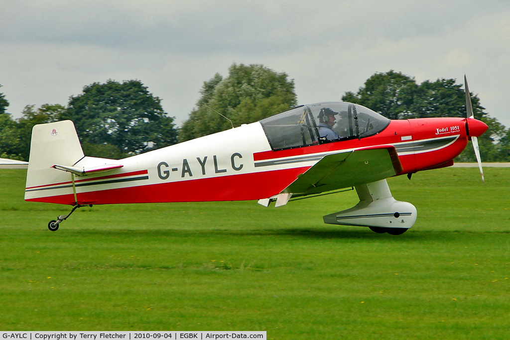 G-AYLC, 1964 CEA Jodel DR-1051 Ambassadeur C/N 536, 1964 Centre Est Aeronautique JODEL DR1051 (MODIFIED), c/n: 536 at 2010 LAA National Rally