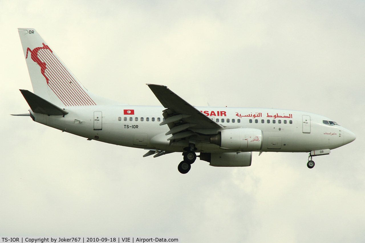 TS-IOR, 2001 Boeing 737-6H3 C/N 29502, Tunisair