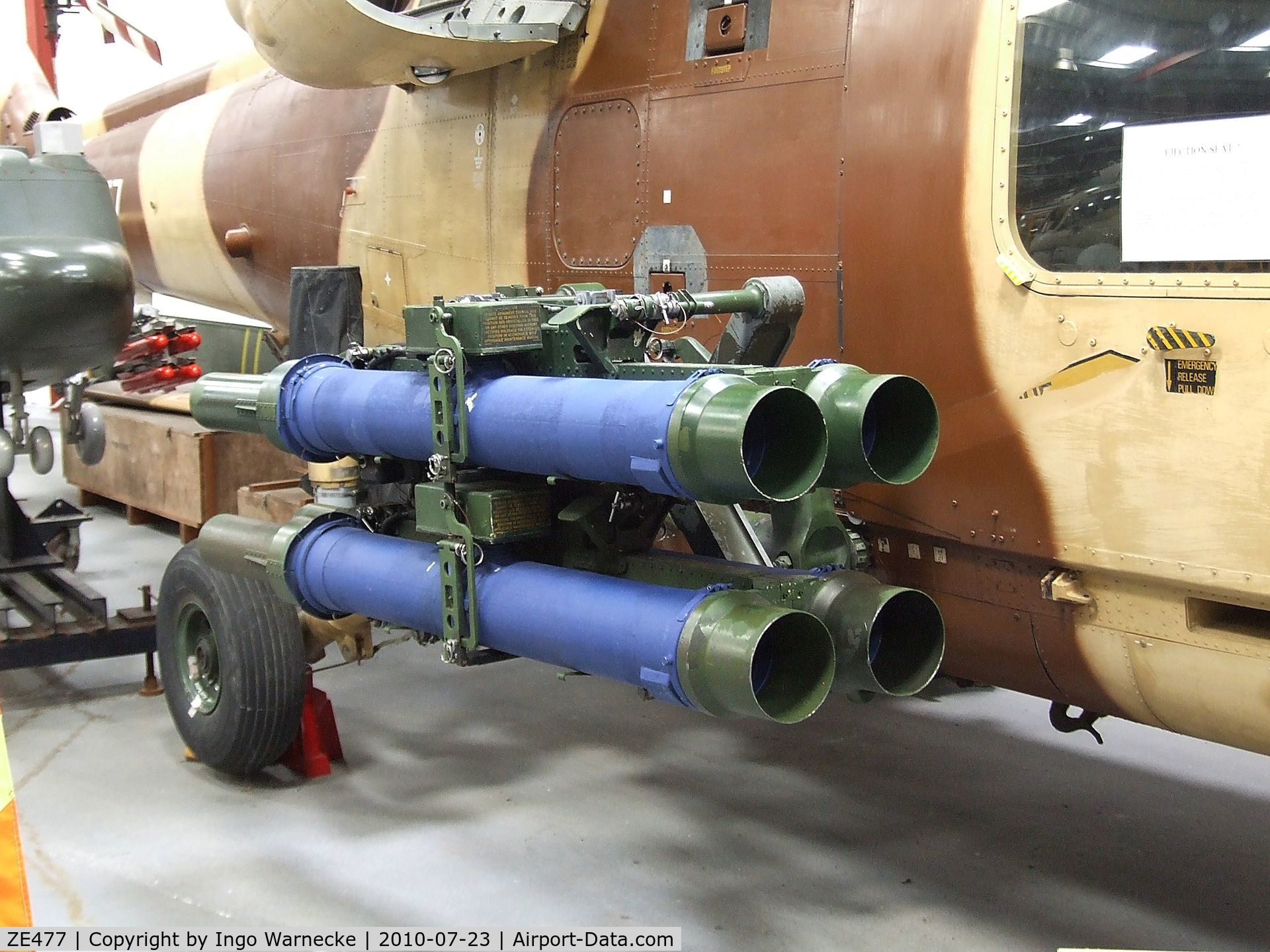 ZE477, 1984 Westland Lynx HAS.3 C/N 310/001P, Westland Lynx 3 prototype at the Helicopter Museum, Weston-super-Mare