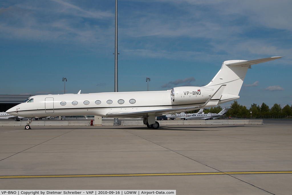 VP-BNO, 2004 Gulfstream Aerospace GV-SP (G550) C/N 5050, Gulfstream 5