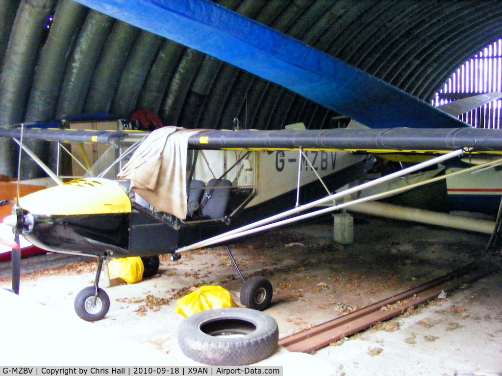 G-MZBV, 1996 Rans S-6ESD XL Coyote II C/N PFA 204-13009, at Andreas Airfield, IOM