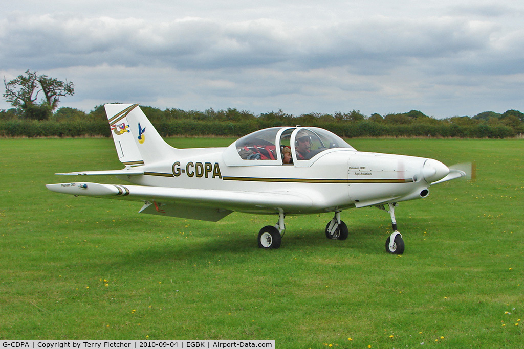 G-CDPA, 2005 Alpi Aviation Pioneer 300 C/N PFA 330-14415, 2005 Lloyd Ar And Cavaciuti F PIONEER 300, c/n: PFA 330-14415 at 2010 LAA National Rally