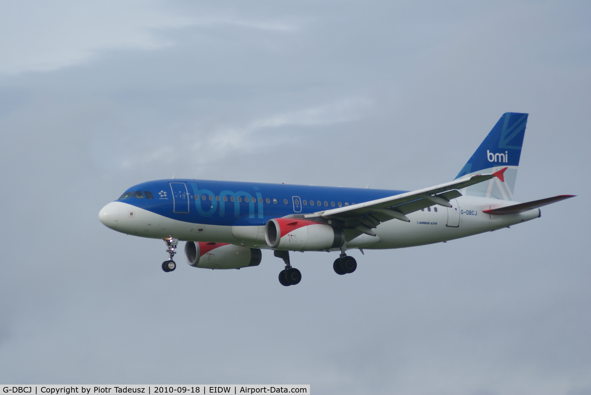 G-DBCJ, 2006 Airbus A319-131 C/N 2981, Dublin