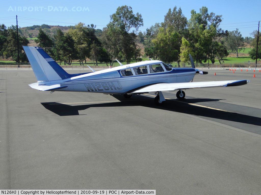 N126HJ, 1969 Piper PA-24-260TC Comanche Turbo C C/N 24-4878, Parked for display