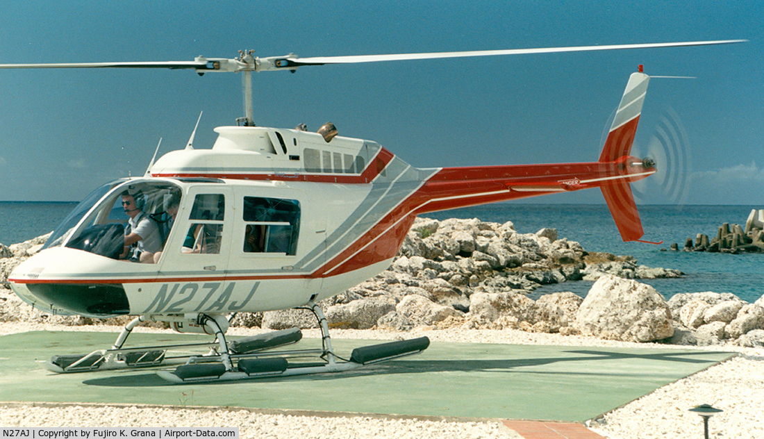 N27AJ, Bell 206B JetRanger III C/N 4137, Bell 206B-III