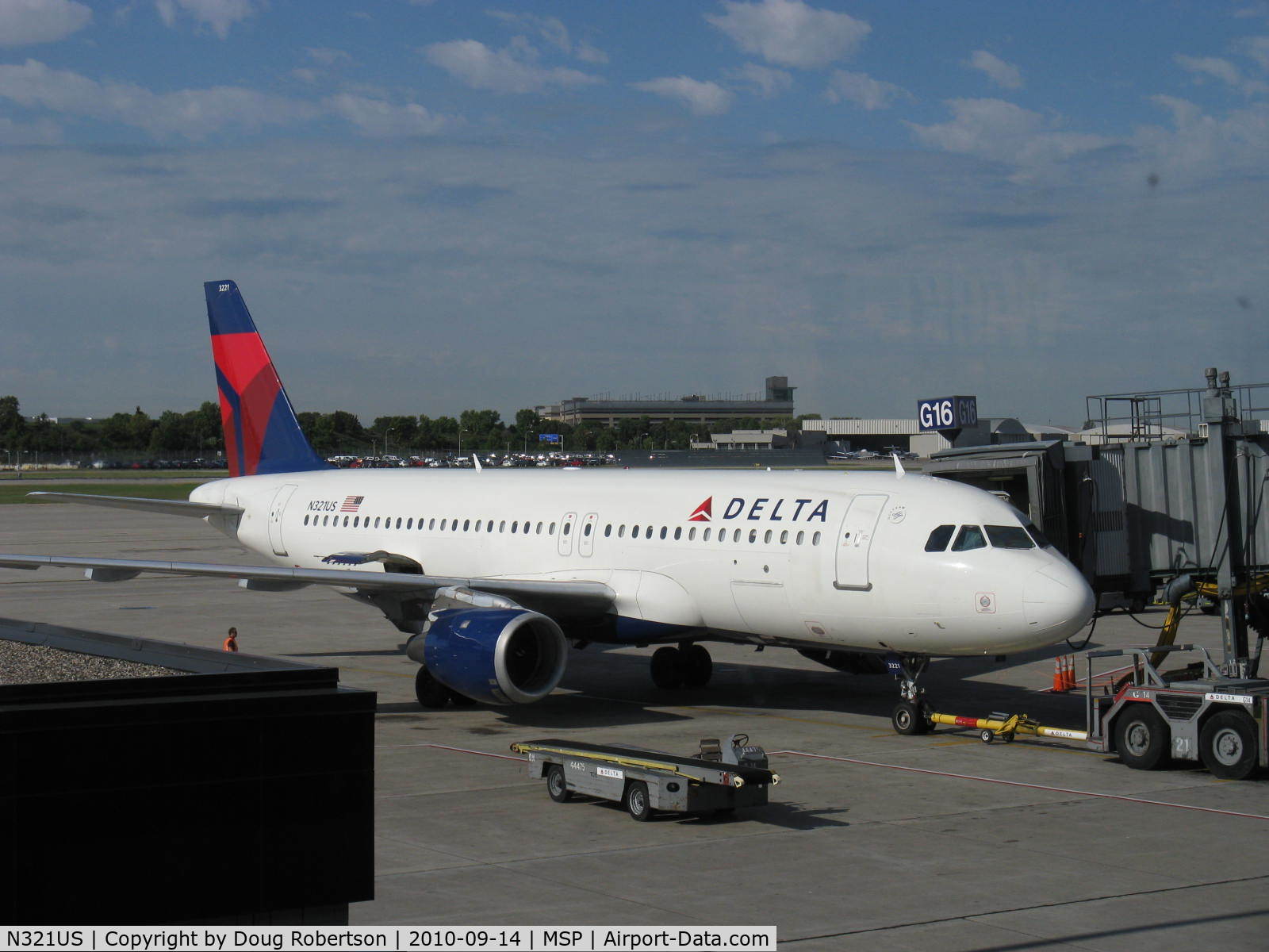 N321US, 1992 Airbus A320-211 C/N 262, 1992 Airbus A320-211 of Delta Airlines, two CFM Int'l CFM56-A41 Turbofans 25,000 lb st each