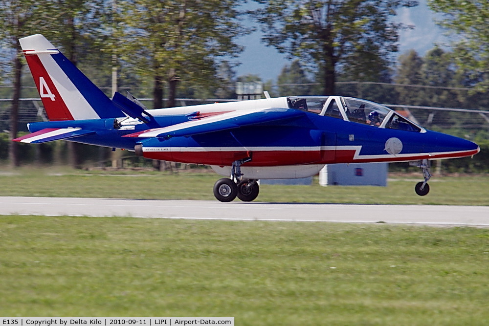 E135, Dassault-Dornier Alpha Jet E C/N E135, France - Air Force