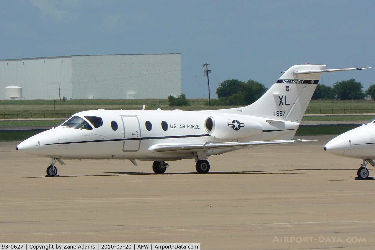 93-0627, 1993 Beechcraft T-1A Jayhawk C/N TT-84, At Alliance Airport - Fort Worth, TX