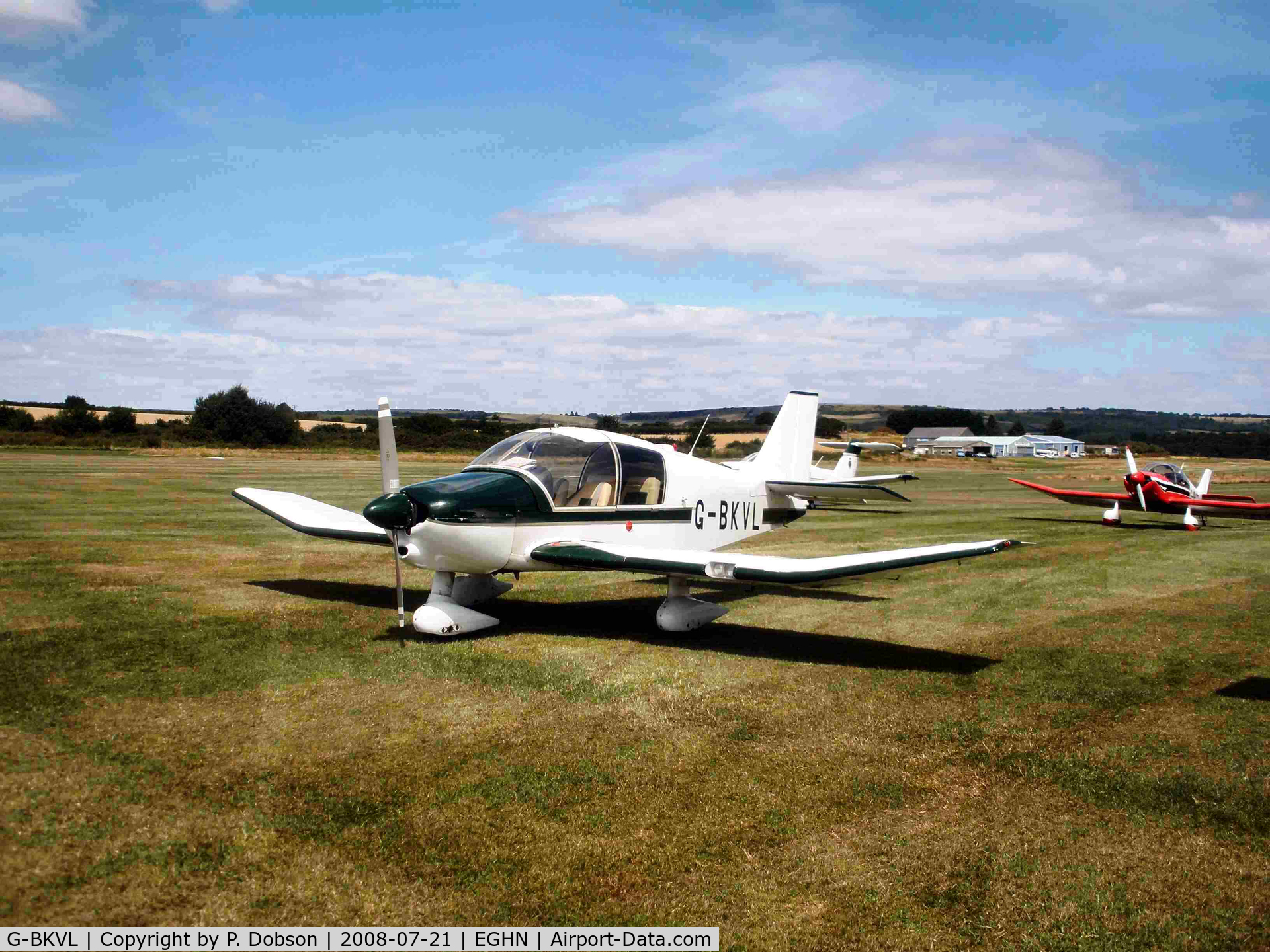 G-BKVL, 1983 Robin DR-400-160 Chevalier C/N 1625, G-BKVL on the Isle of Wight