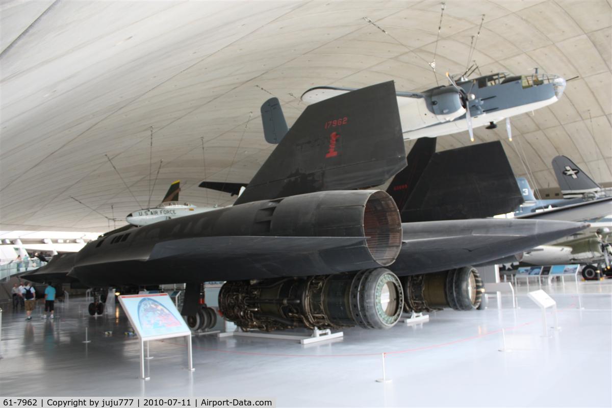 61-7962, 1964 Lockheed SR-71A Blackbird C/N 2013, on display at duxford