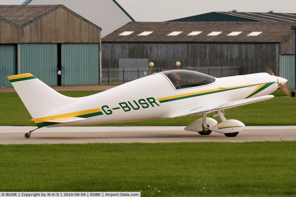 G-BUSR, 1995 Aero Designs Pulsar C/N PFA 202-12356, LAA Rally 2010