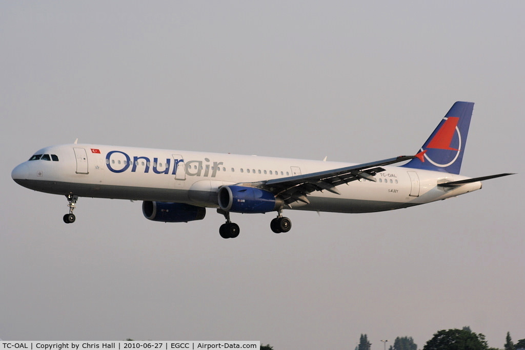 TC-OAL, 1999 Airbus A321-231 C/N 1004, Onur Air