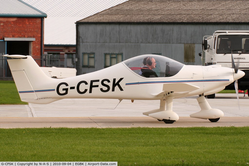 G-CFSK, 2009 Dyn'Aero MCR-01 C/N PFA 301-14704, LAA Rally 2010