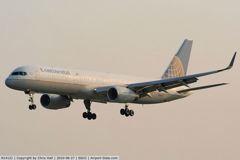 N14121, 1997 Boeing 757-224 C/N 27563, Continental Airlines