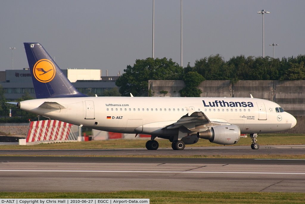 D-AILT, 1997 Airbus A319-114 C/N 738, Lufthansa