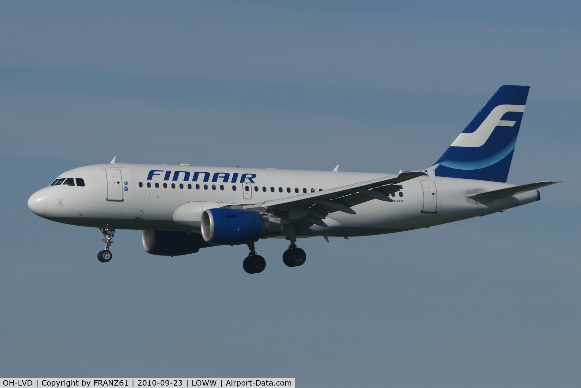 OH-LVD, 2000 Airbus A319-112 C/N 1352, Finnair