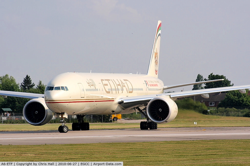 A6-ETF, 2009 Boeing 777-3FX/ER C/N 39700, Etihad Airways