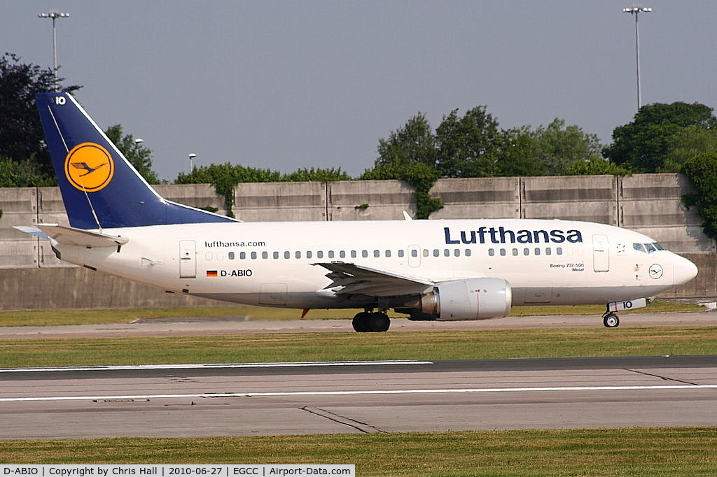 D-ABIO, 1991 Boeing 737-530 C/N 24939, Lufthansa