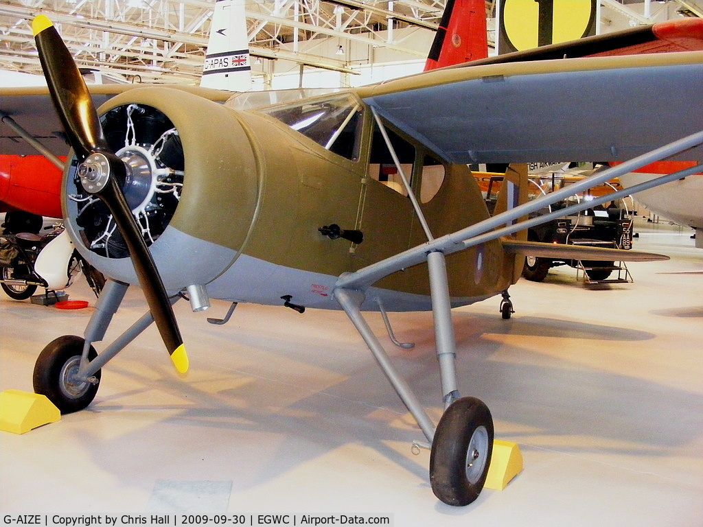 G-AIZE, Fairchild UC-61A Argus II (24W-41A) C/N 565, Preserved at the RAF Museum, Cosford
