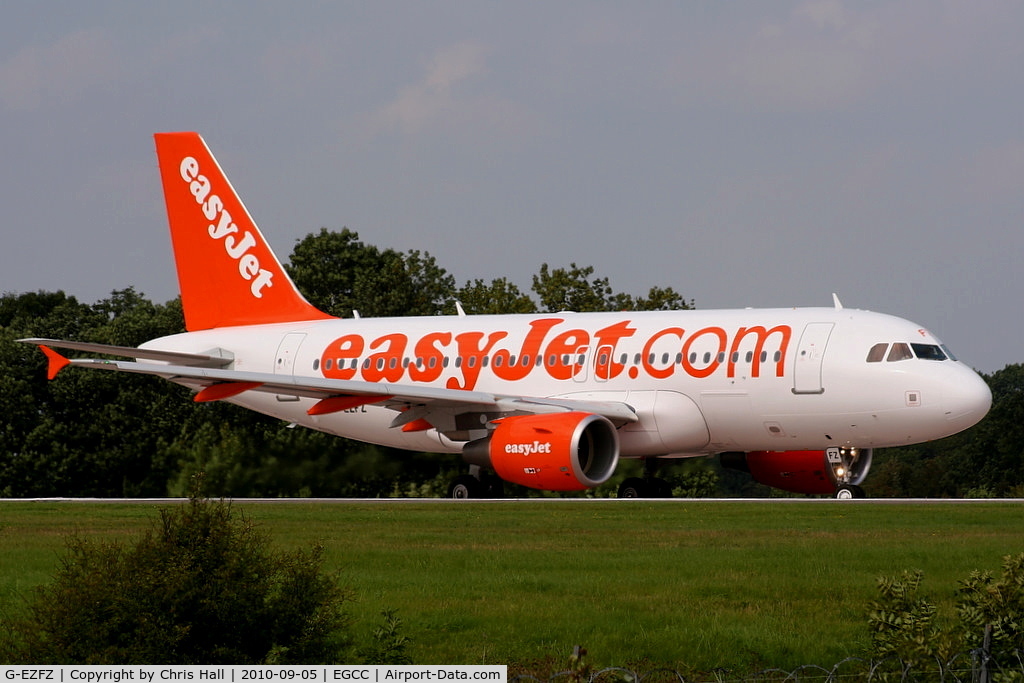 G-EZFZ, 2010 Airbus A319-111 C/N 4425, easyJet Airbus A-319-111