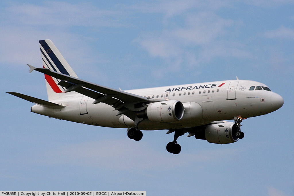F-GUGE, 2003 Airbus A318-111 C/N 2100, Air France