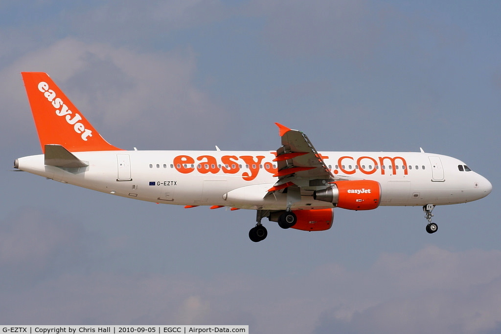 G-EZTX, 2010 Airbus A320-214 C/N 4286, easyJet