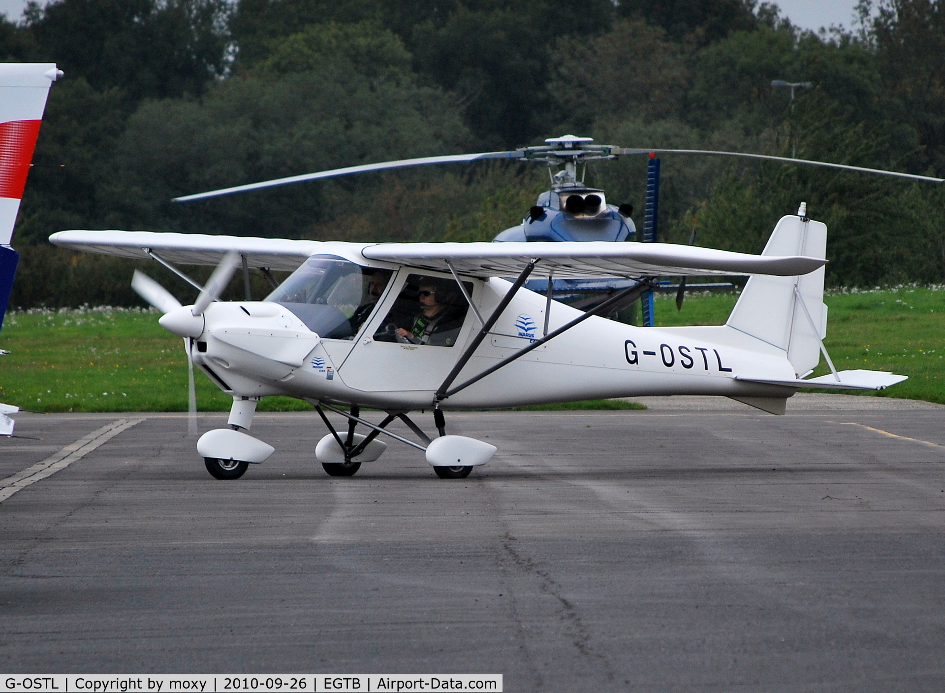 G-OSTL, 2005 Comco Ikarus C42 FB100 C/N 0503-6661, Aerosport Ikarus C42 FB100 at Wycombe Air Park
