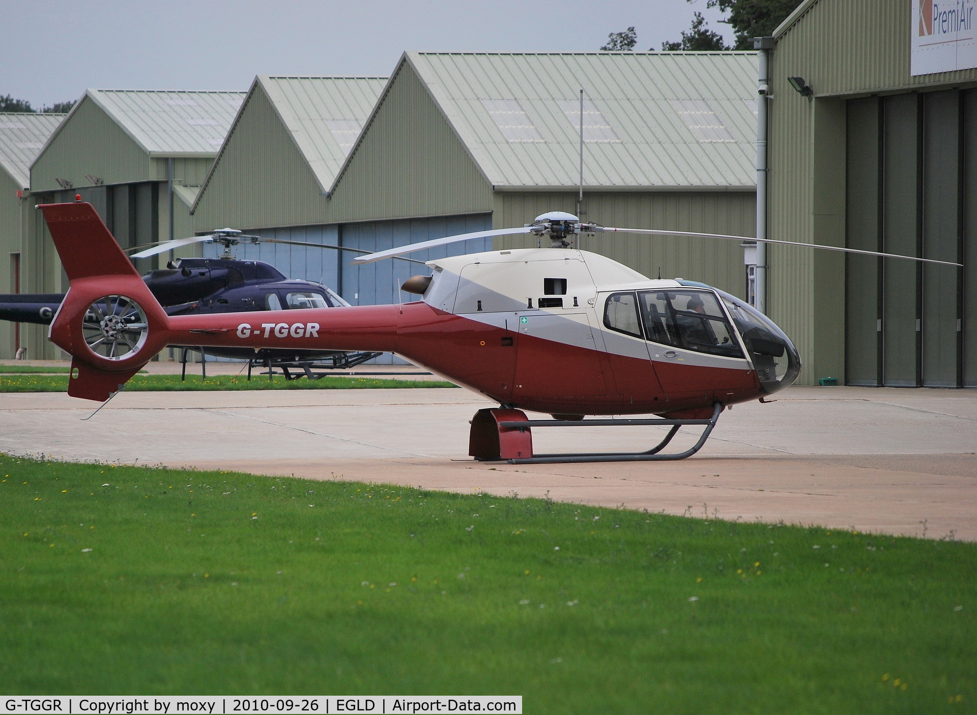 G-TGGR, 2001 Eurocopter EC-120B Colibri C/N 1224, Eurocopter EC120B at Denham. Ex SE-JMF