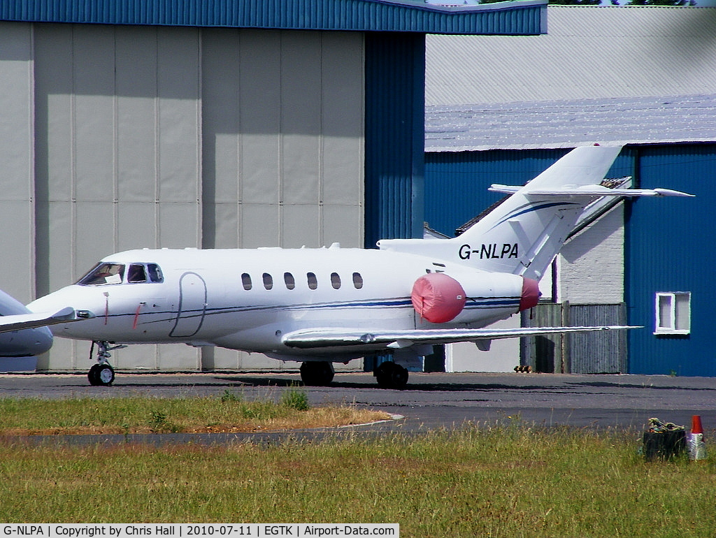 G-NLPA, 2008 Hawker 750 C/N HB-14, Hangar 8 Ltd