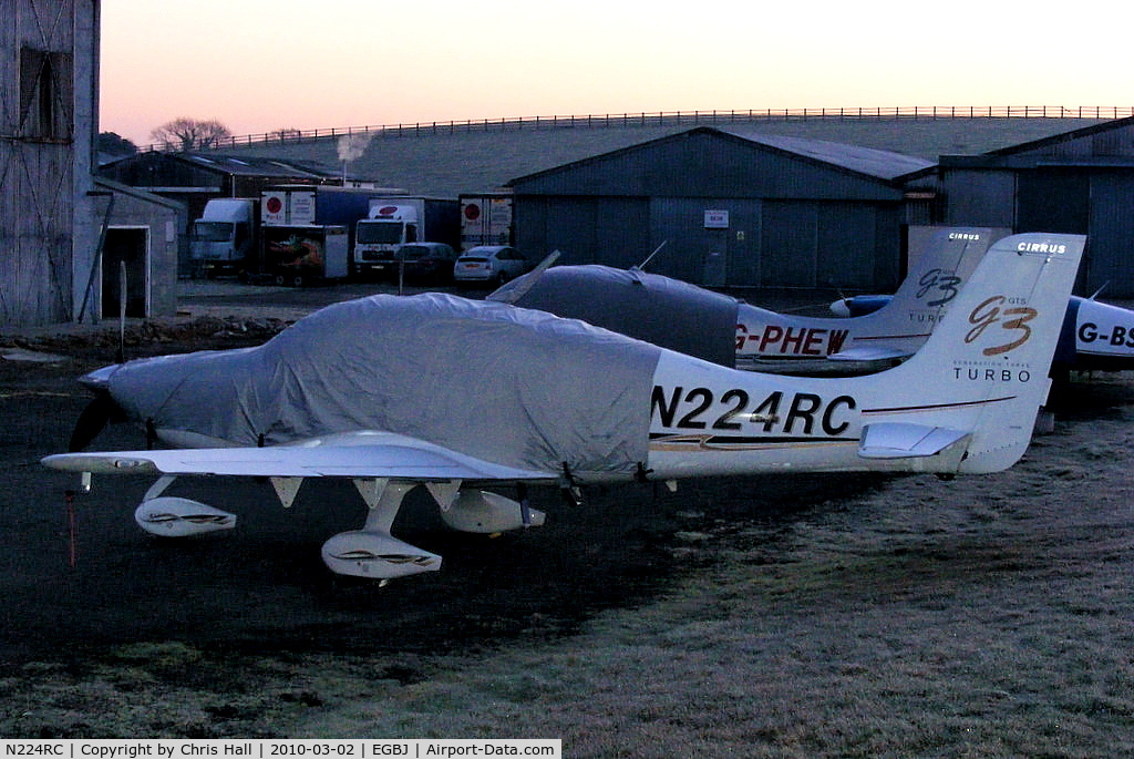 N224RC, Cirrus SR22 G3 GTS Turbo C/N 2919, Privately owned