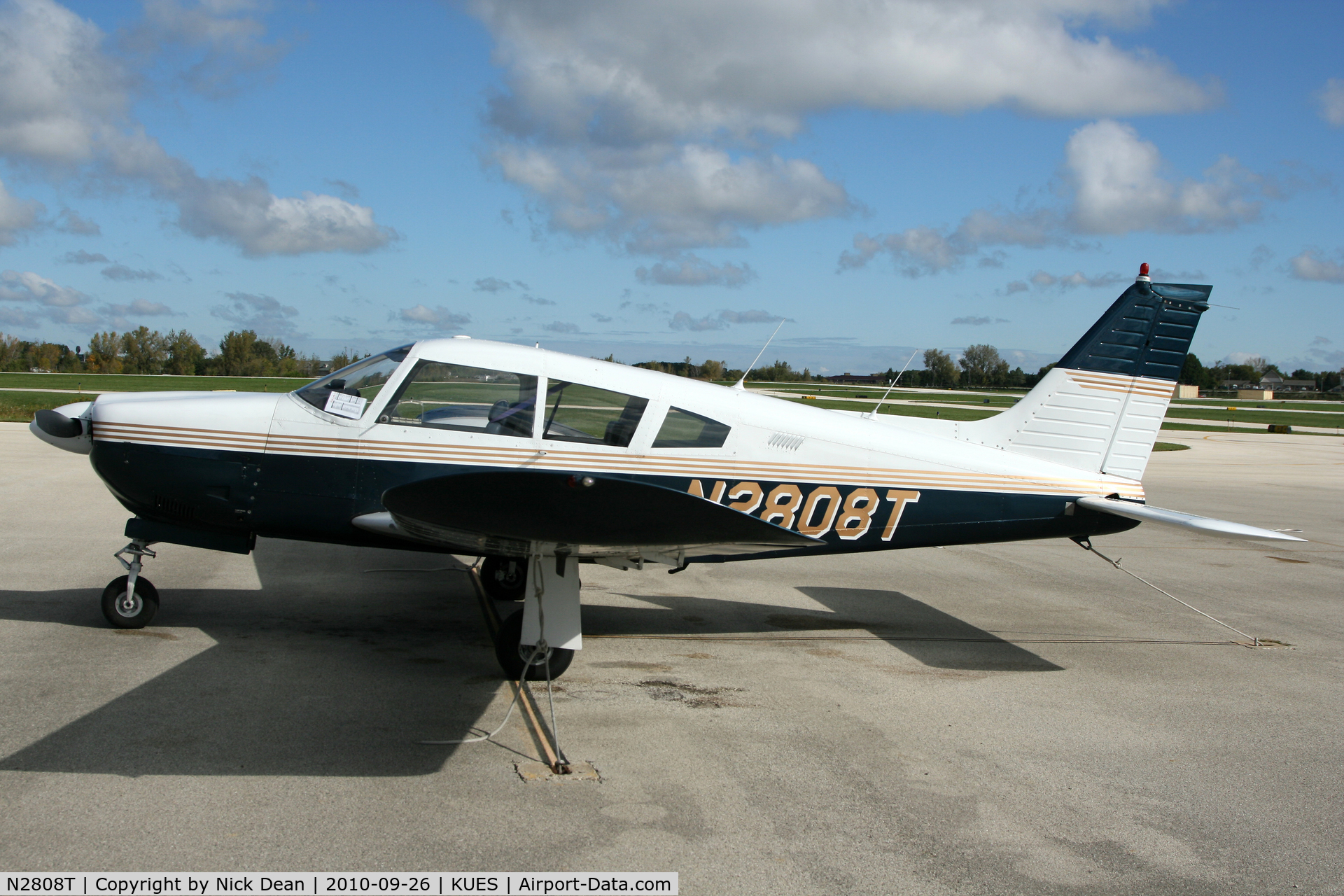 N2808T, 1972 Piper PA-28R-200 C/N 28R-7235135, KUES