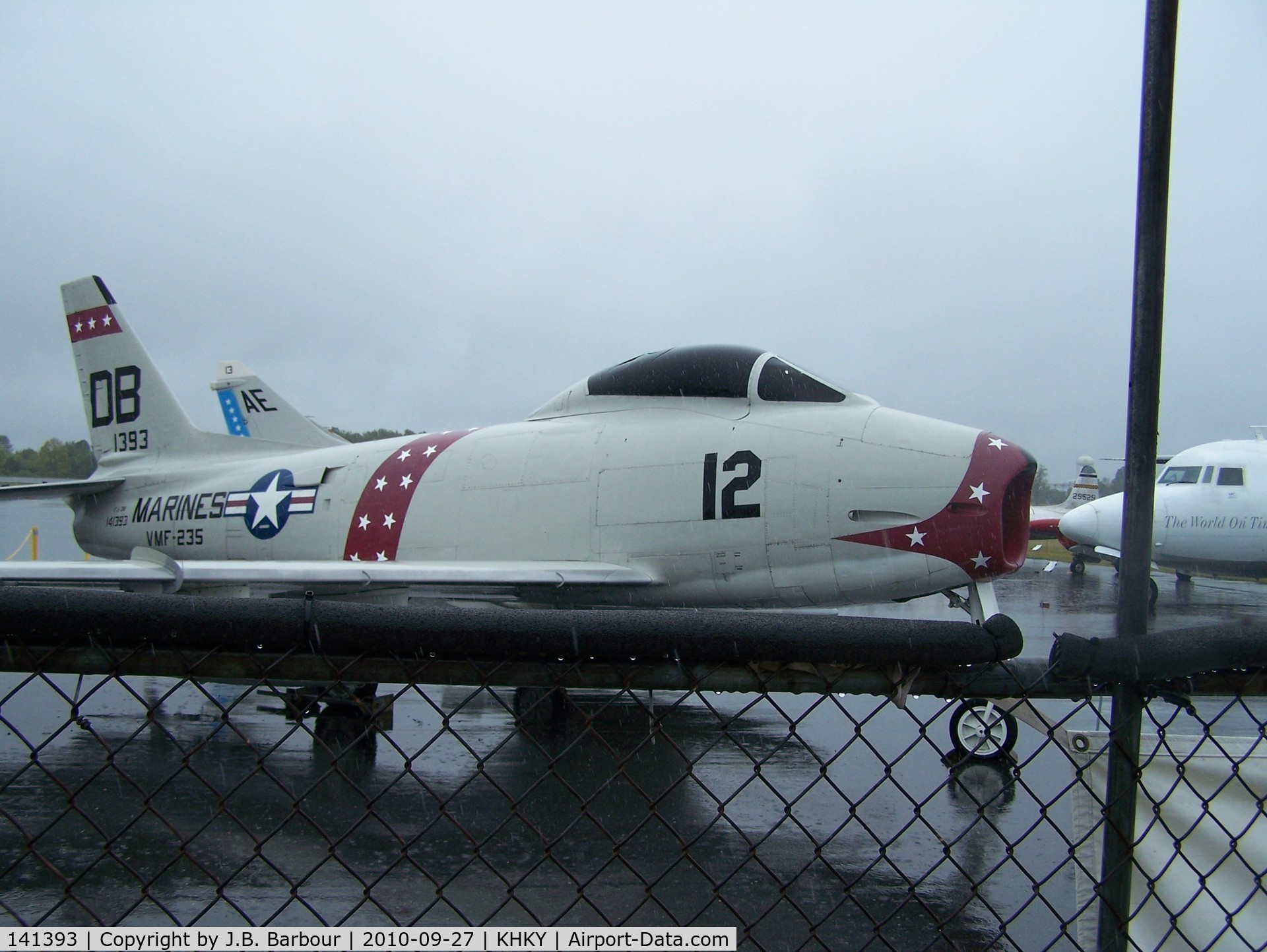 141393, North American MF-1C Fury C/N 215-99, Possible a North American F-86 Sabre