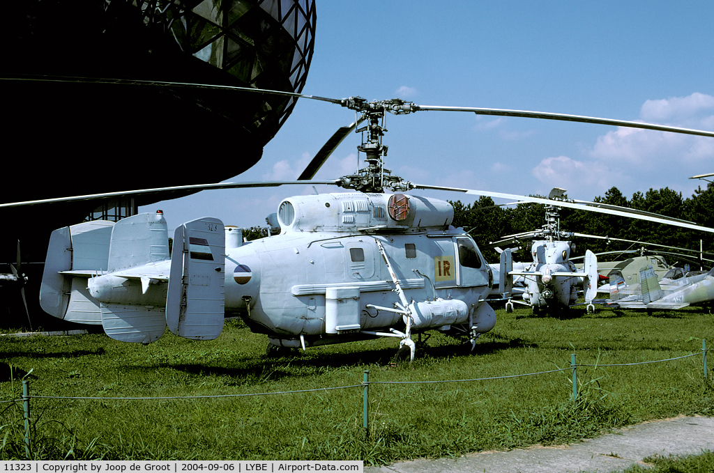 11323, Kamov Ka-25PL C/N 4912519, The Ka-25 was locally known as HP-43. It sports the markings of the Serbia and Montenegro Air Force, that existed from 2003 to 2006.
