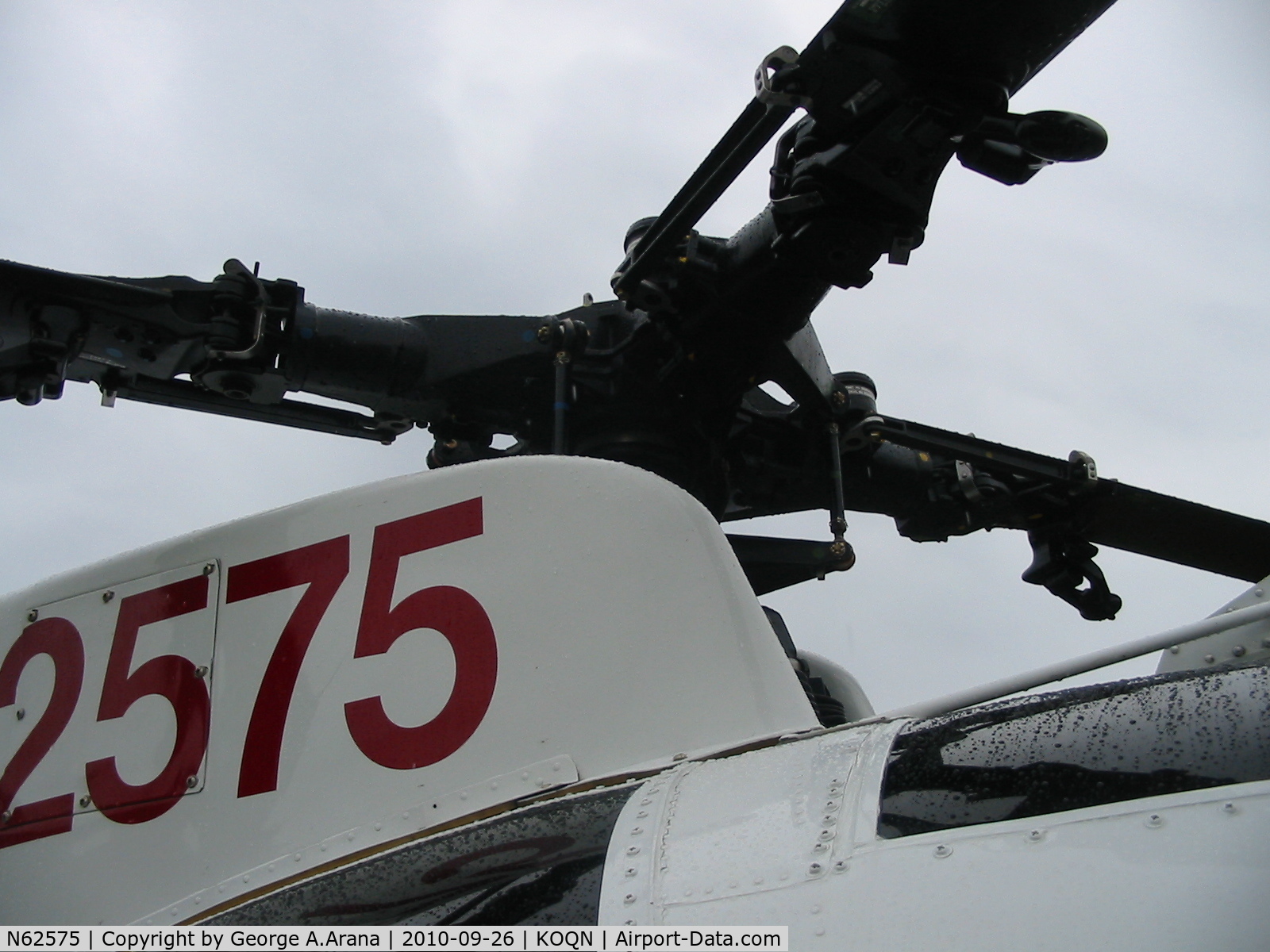 N62575, 1968 Hughes OH-6A Cayuse C/N 0497, Main rotor
