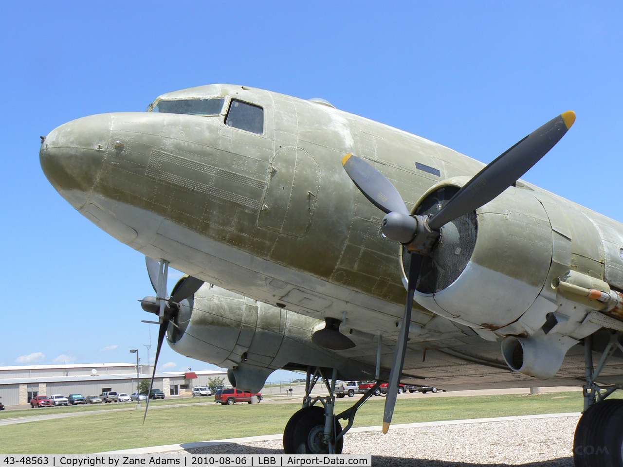 43-48563, 1944 Douglas DC3C (C-47B) C/N 14379, This C-47 is displayed at the Silent Wings Museum in Lubbock, TX.  It started out as USAAF 43-48563 (c/n 14379/25824)  Then it became a Navy R4D-6,  BuNo. 17278 Then it went to the civil registry as N7634C Then to the FAA as N40 Then to the Agricult