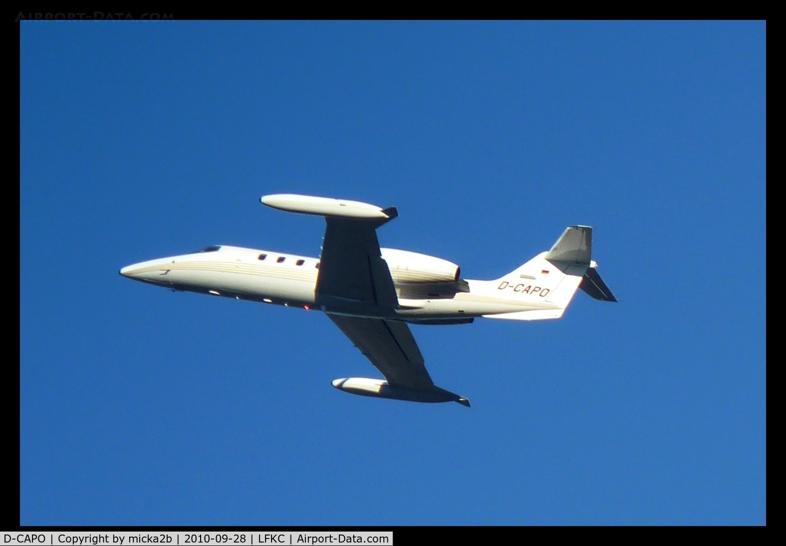 D-CAPO, 1977 Learjet 35A C/N 35A-159, Take Off