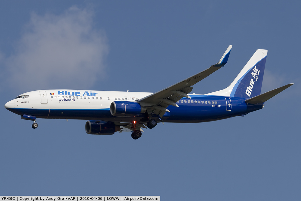 YR-BIC, 2004 Boeing 737-8BK C/N 33019, Blue Air 737-800