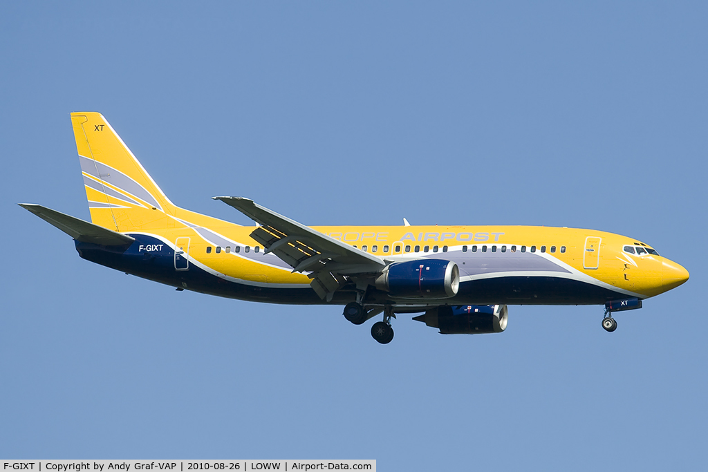 F-GIXT, 1997 Boeing 737-39M C/N 28898, Europe Post 737-300