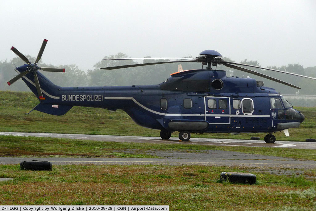 D-HEGG, Aerospatiale AS-332L Super Puma C/N 2101, visitor