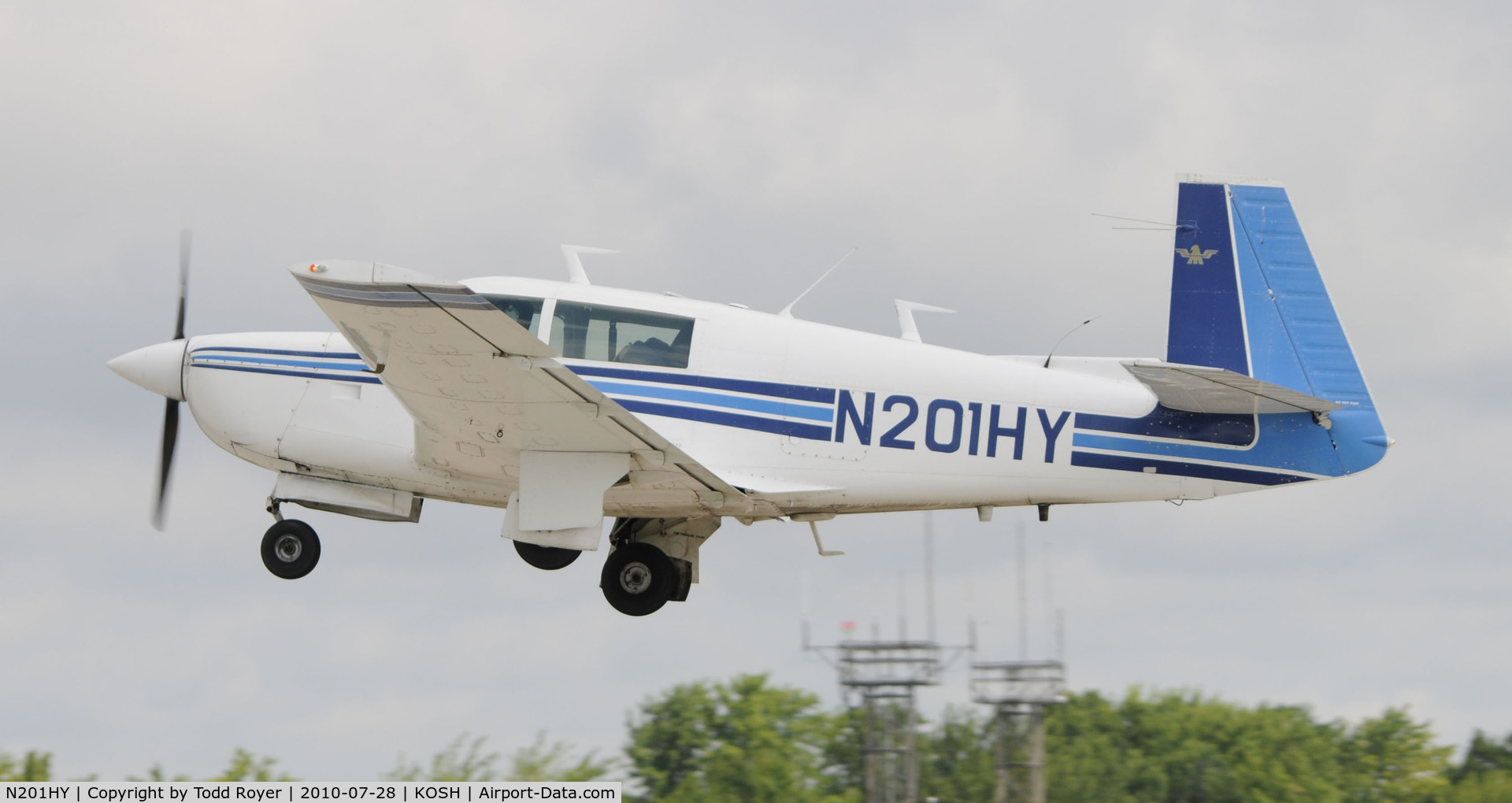 N201HY, 1977 Mooney M20J 201 C/N 24-0211, EAA AIRVENTURE 2010