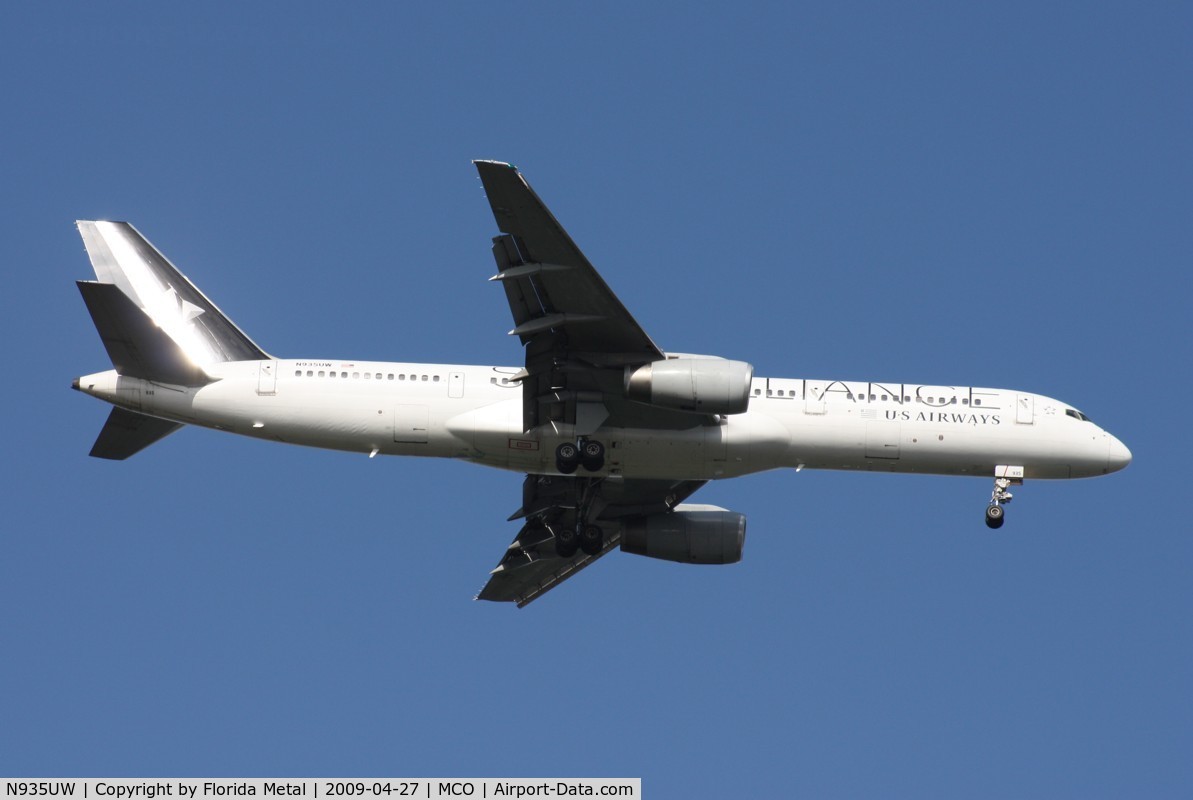 N935UW, 1994 Boeing 757-2B7 C/N 27201, US Airways 757-200