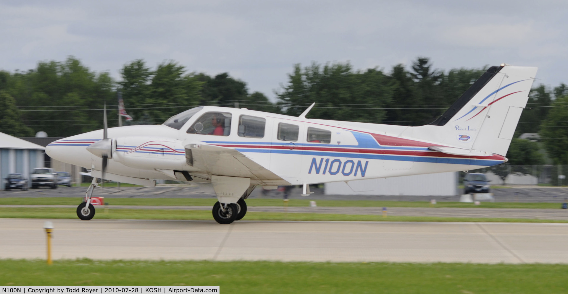 N100N, 1979 Beech 58P Baron C/N TJ-189, EAA AIRVENTURE 2010