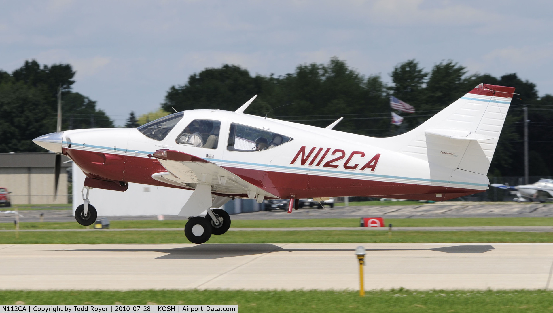 N112CA, 1972 Aero Commander 112 C/N 23, EAA AIRVENTURE 2010