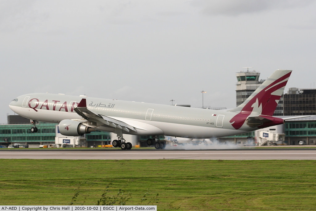 A7-AED, 2005 Airbus A330-302 C/N 680, Qatar Airways